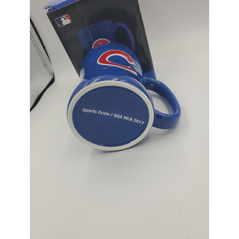 SportsCrate Chicago Cubs MLB Baseball Coffee Cocoa Tea Mug Brand New Cup Blue - Picture 5 of 10